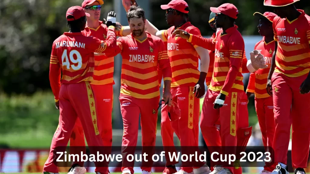 Zimbabwe out of World Cup 2023